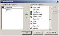 customize toolbar