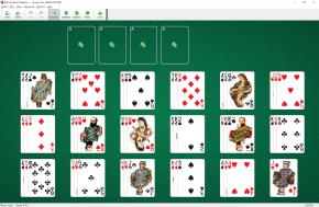Striped Fan Solitaire