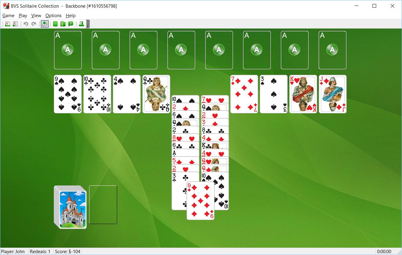 Backbone Solitaire