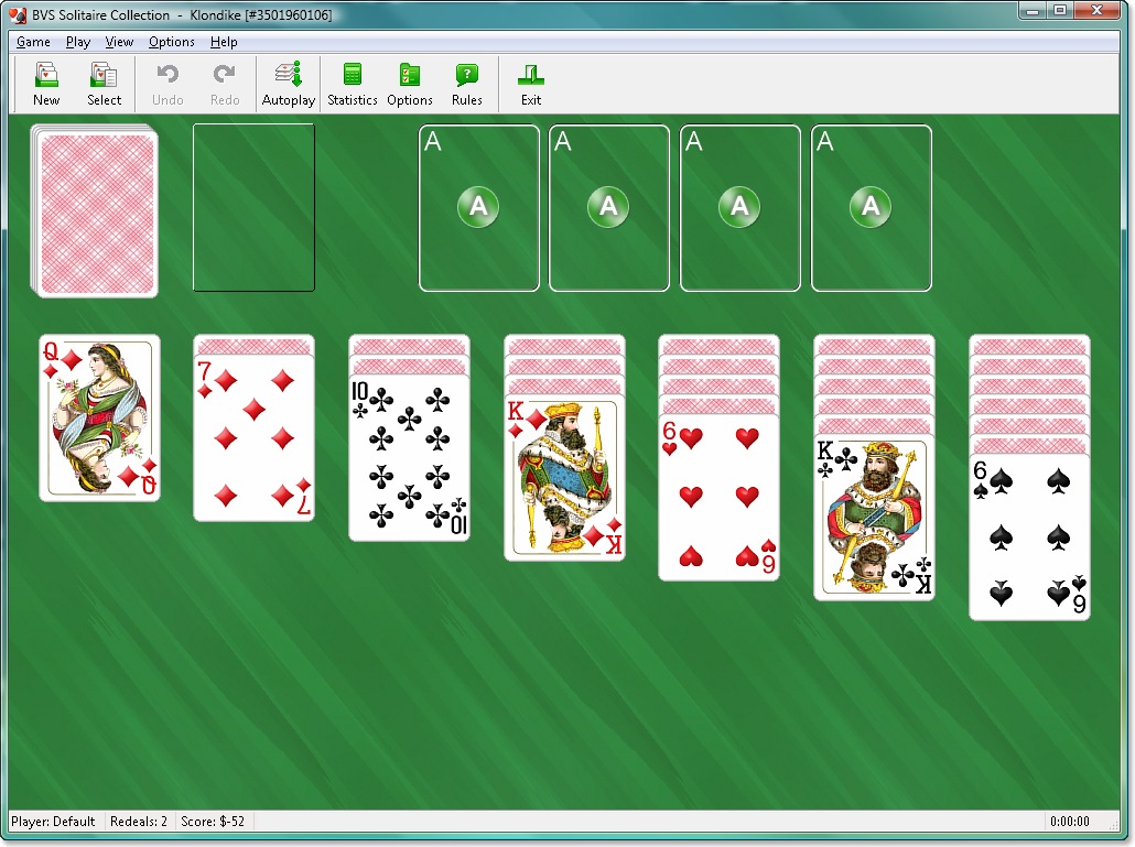 Online solitaire games